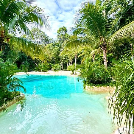 Hotel Glamping Bunga Lotus Tulum Exterior foto