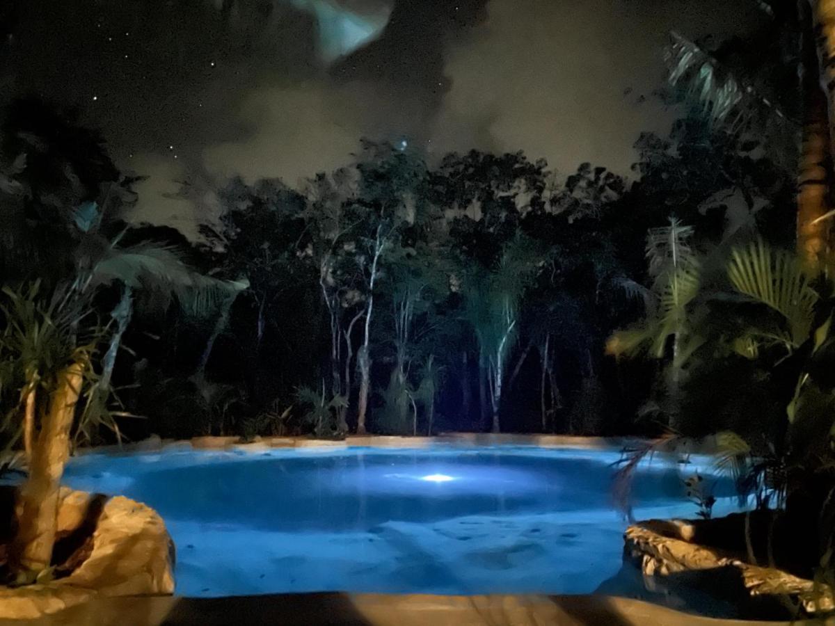 Hotel Glamping Bunga Lotus Tulum Exterior foto