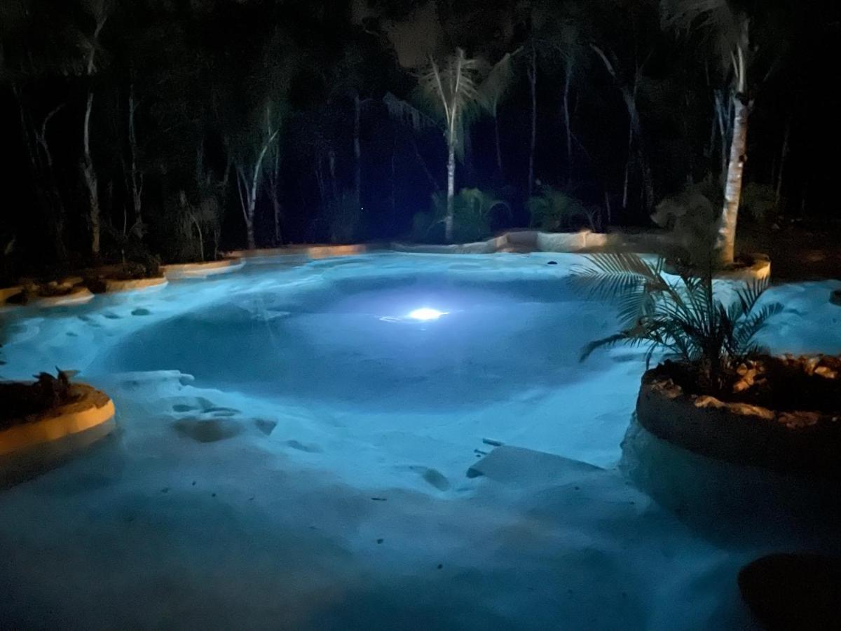 Hotel Glamping Bunga Lotus Tulum Exterior foto