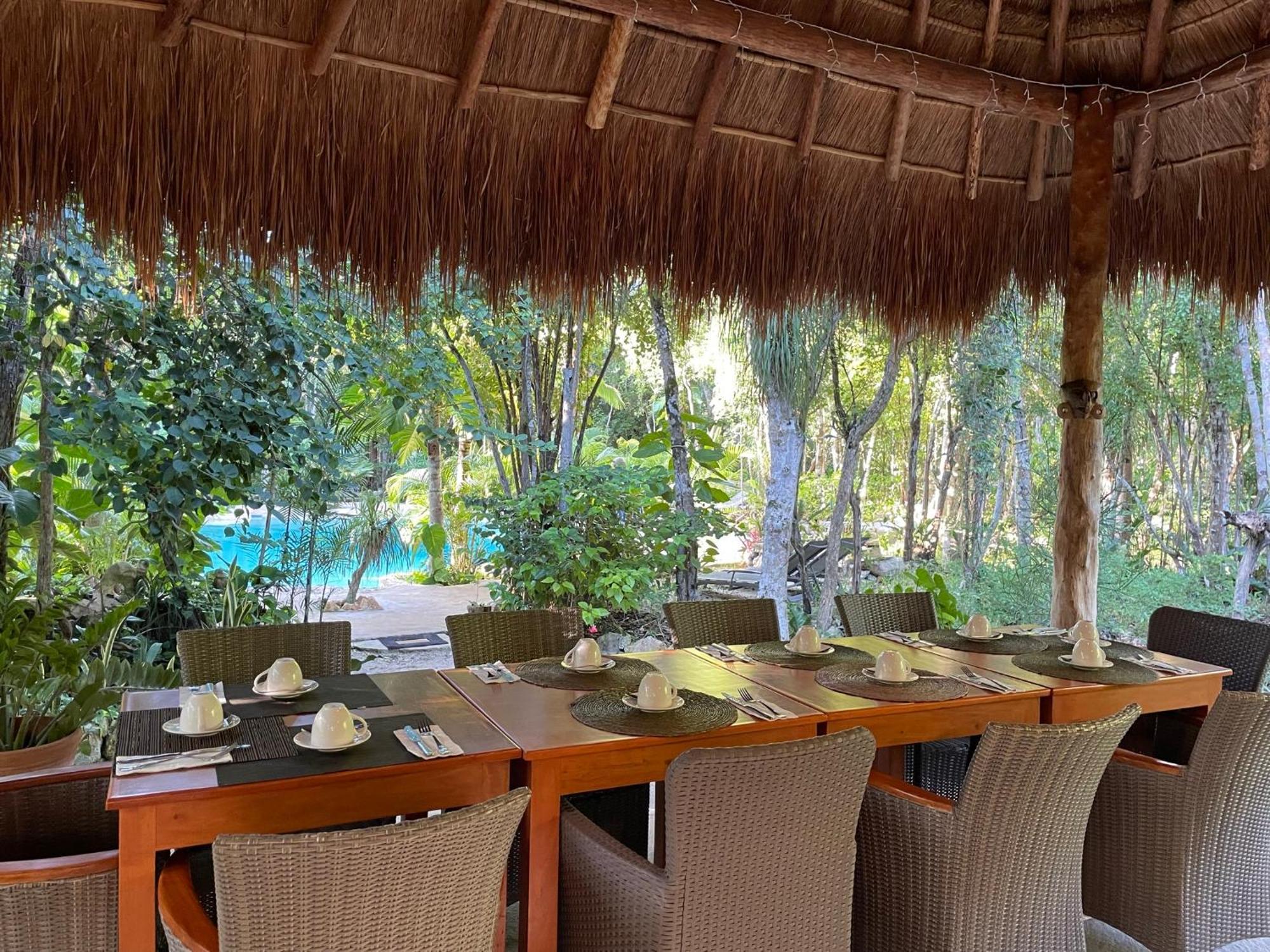 Hotel Glamping Bunga Lotus Tulum Exterior foto