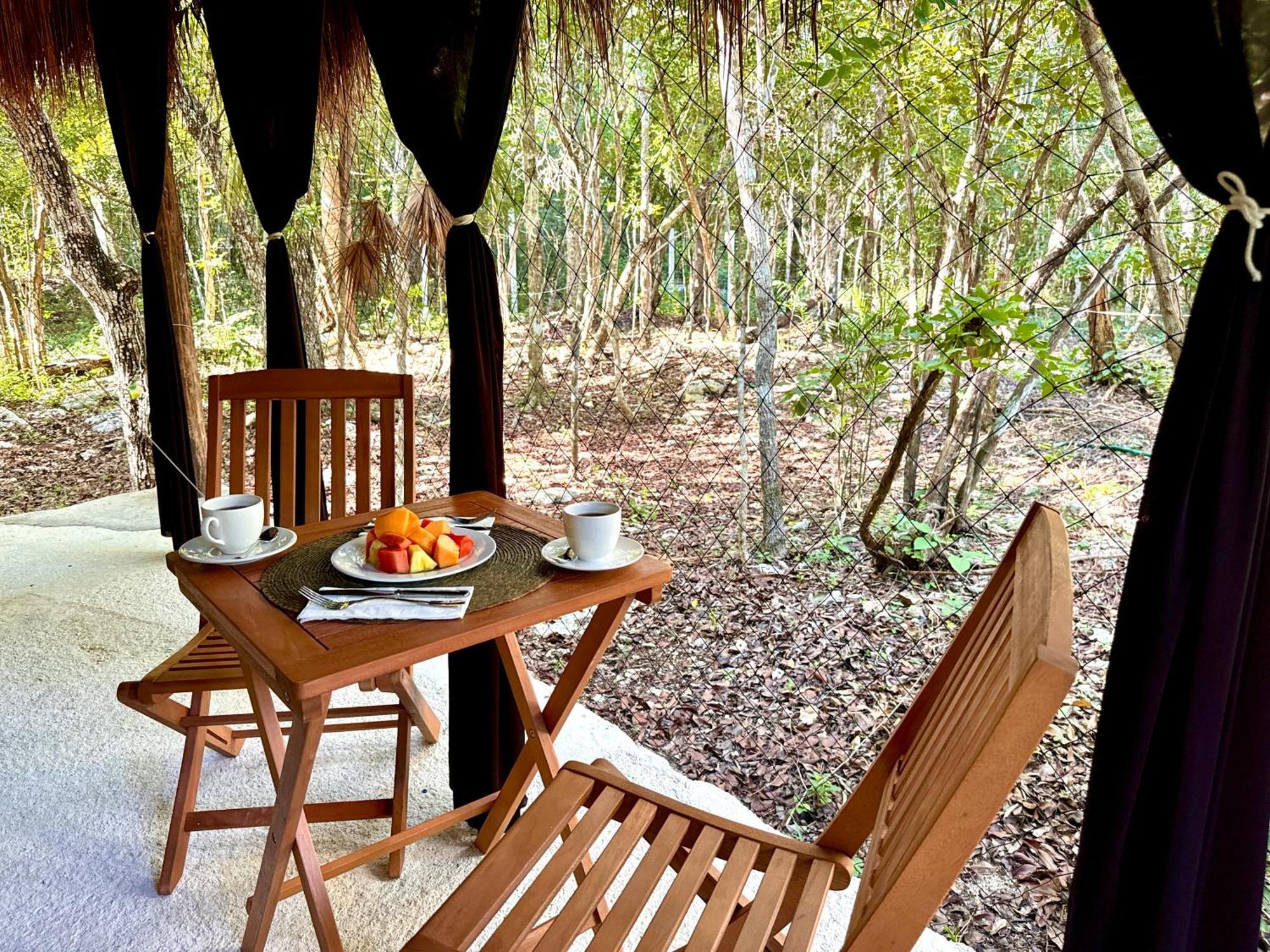 Hotel Glamping Bunga Lotus Tulum Exterior foto