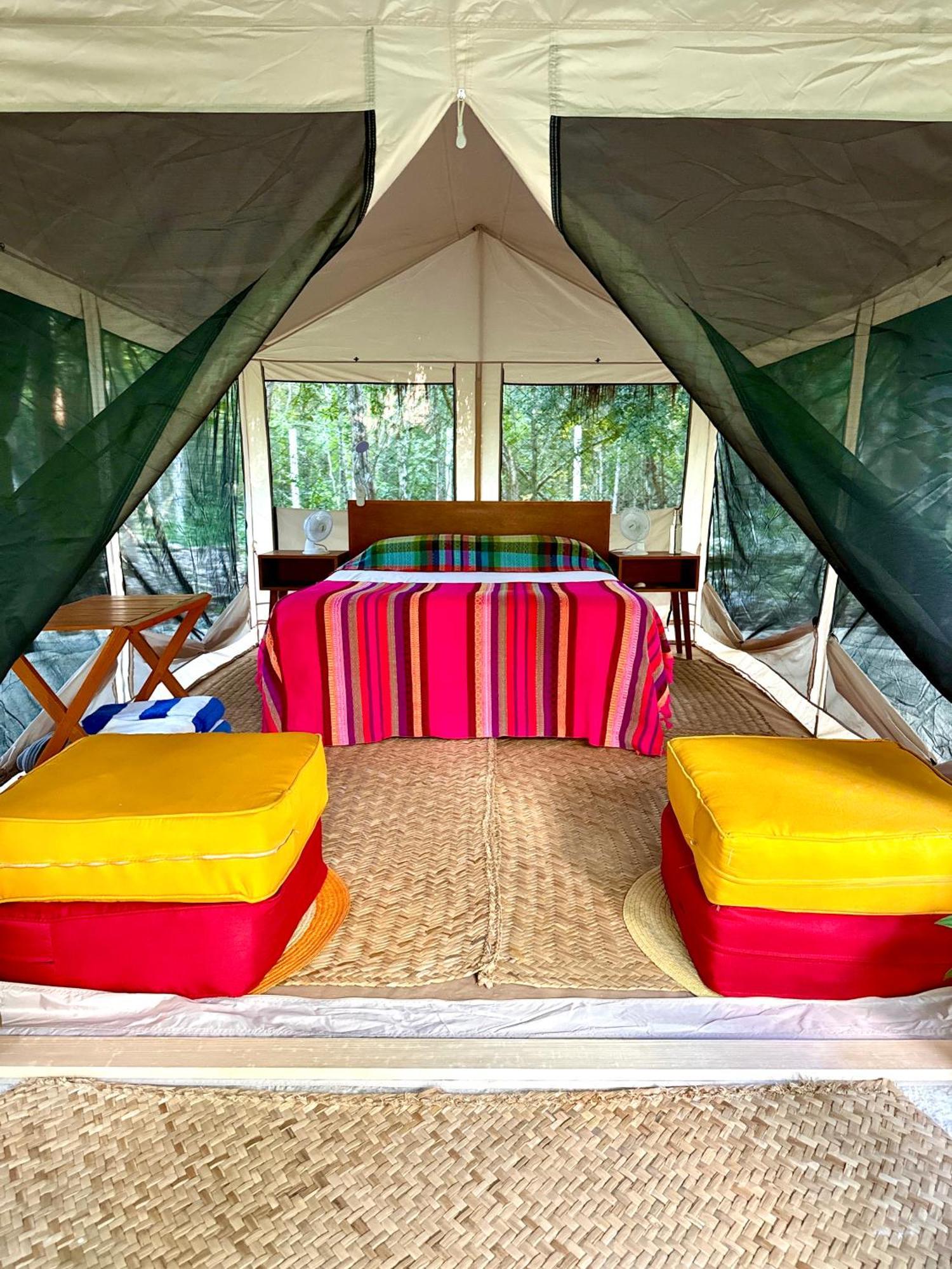 Hotel Glamping Bunga Lotus Tulum Exterior foto