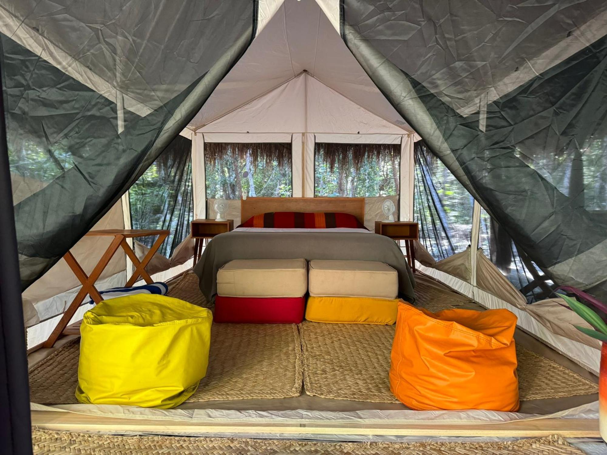 Hotel Glamping Bunga Lotus Tulum Exterior foto