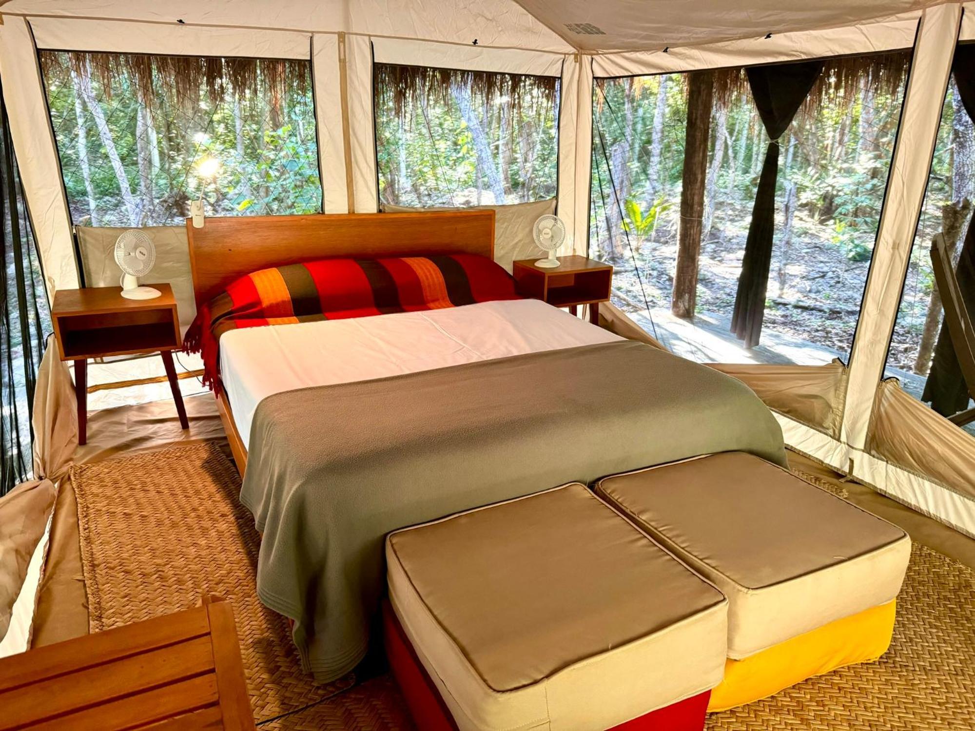 Hotel Glamping Bunga Lotus Tulum Exterior foto