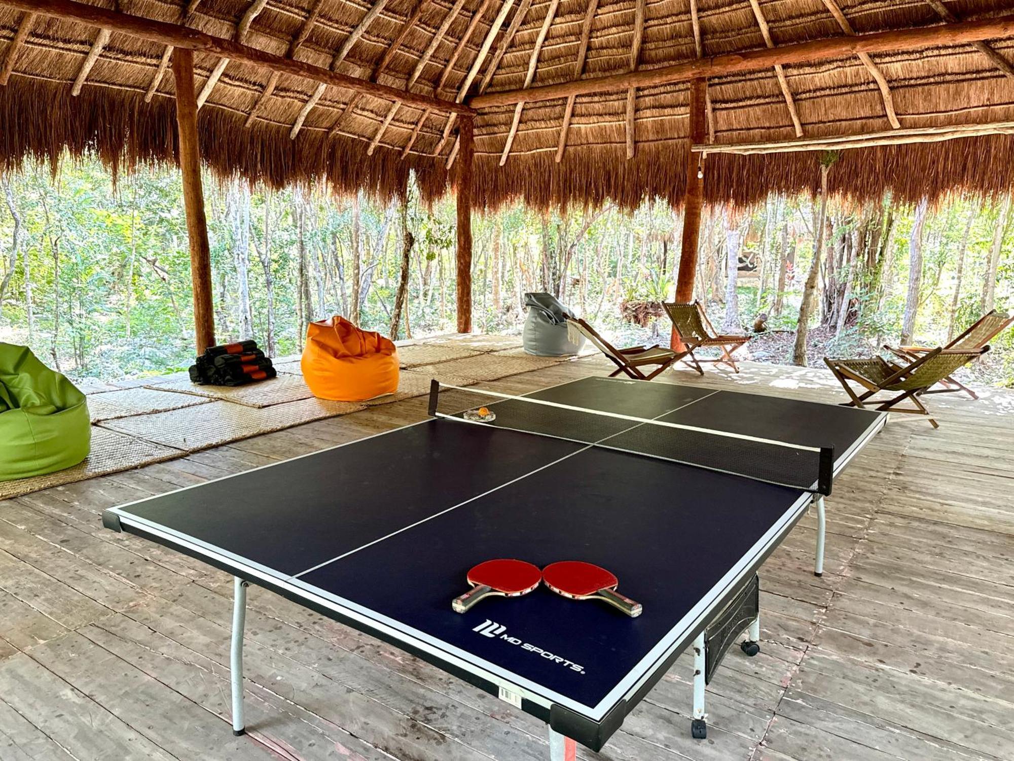 Hotel Glamping Bunga Lotus Tulum Exterior foto