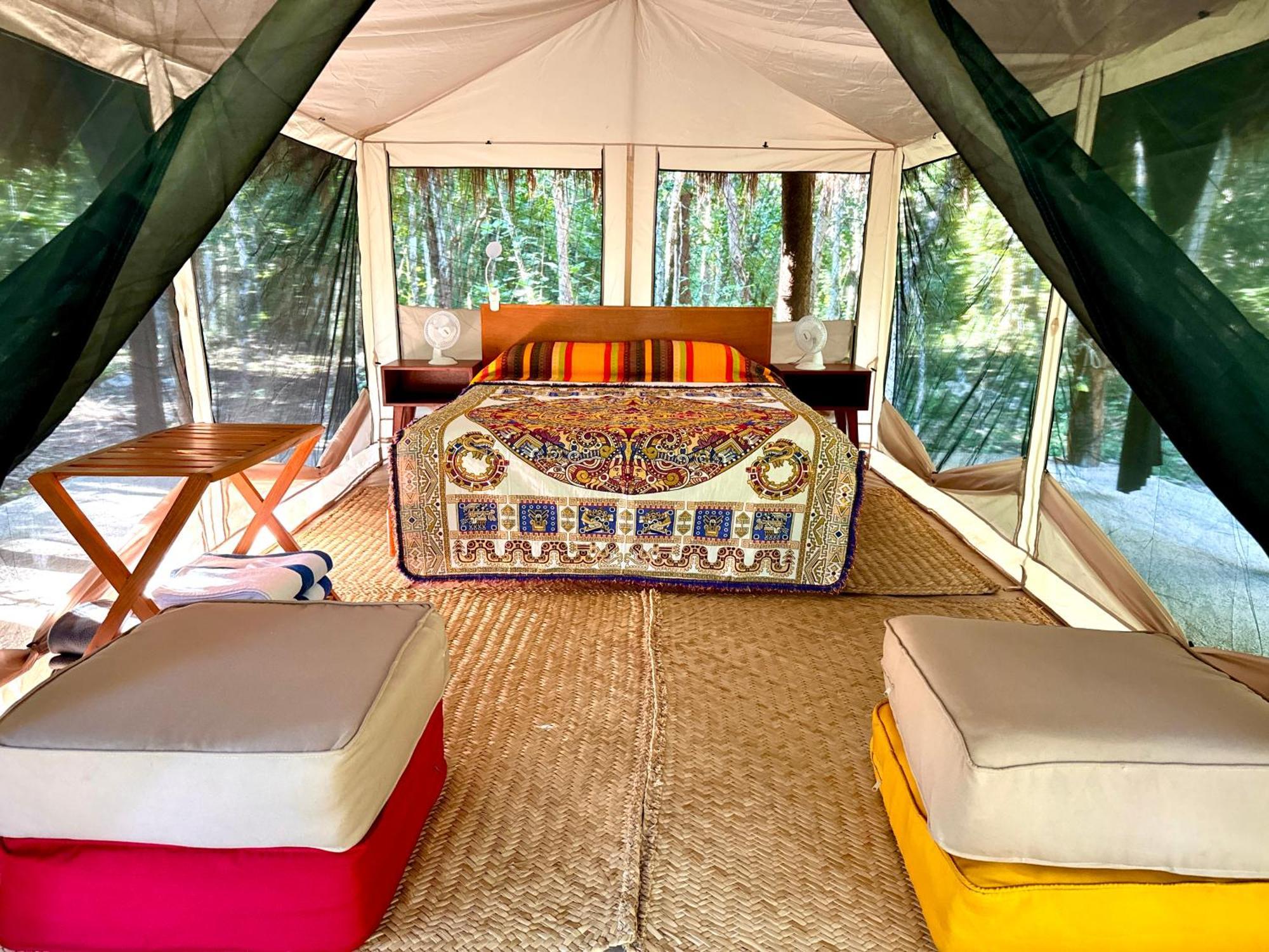 Hotel Glamping Bunga Lotus Tulum Exterior foto